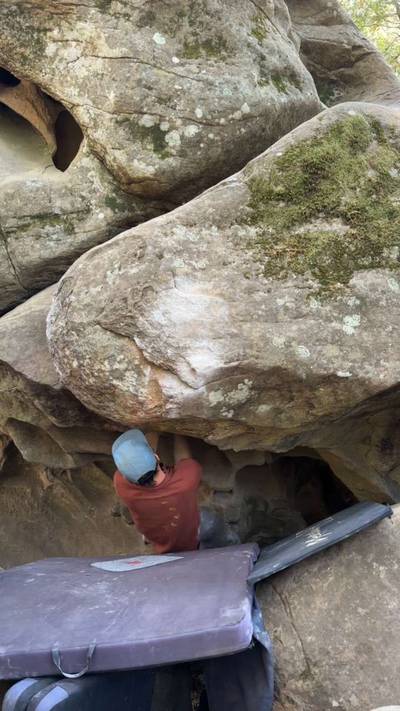 Kauk Traverse v6, Castle Rock State Park - Beta Video from joegutkowski