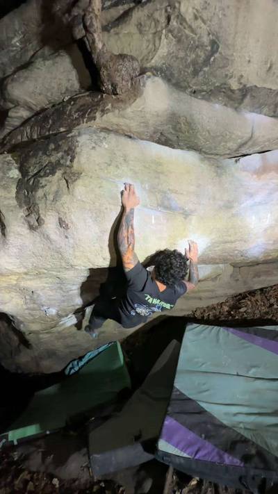 Little Bag of Pinches v6, New River Gorge - Beta Video from lilhomieinthecut