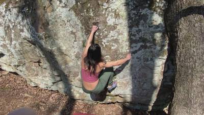 Nightshade v1, Hospital Boulders - Beta Video from WahineClimbs