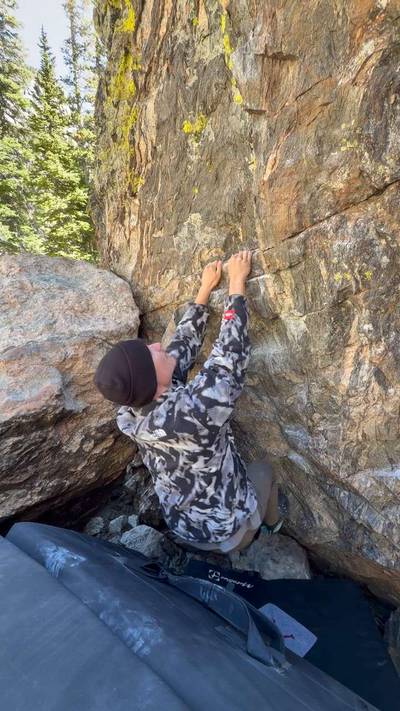 Beginner's Luck v3, Rocky Mountain National Park - Beta Video from MasonW