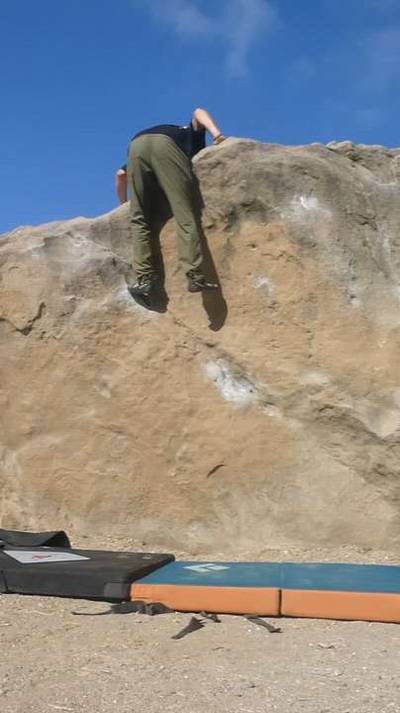Slant Rock Arete v1, Stoney Point - Beta Video from vilardo24
