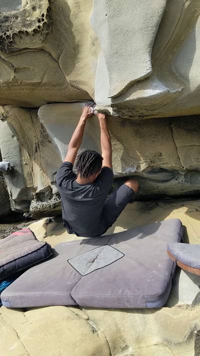 Tufatafoni Traverse v3, Salt Point - Beta Video from brianclanton