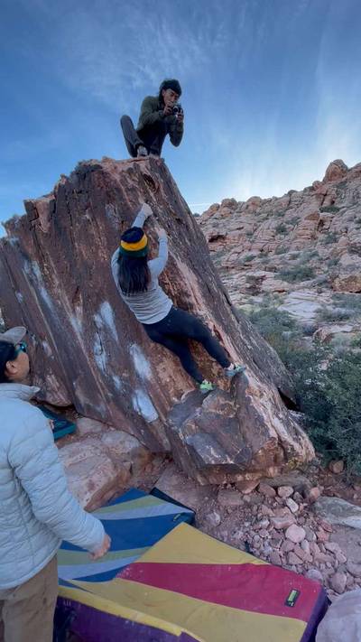 Sundial Arete v0, Red Rock - Beta Video from a11i5on