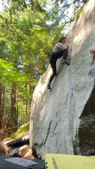 Cheese Grater v1, Squamish - Beta Video from kaitclimbss
