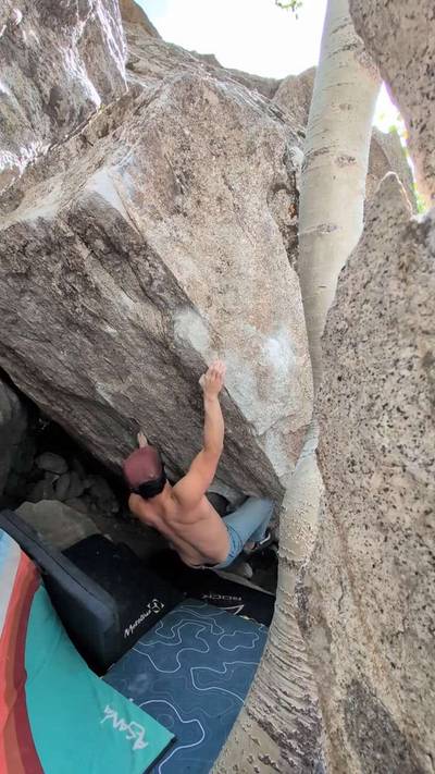 Year of the Lamb Cave Start v10, Little Cottonwood Canyon - Beta Video from davjm