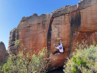 Pinotage v8, Rocklands - Beta Video from brenner.rauch