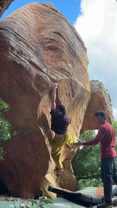 Electric copper v11, Rocklands - Beta Video from kyracondie