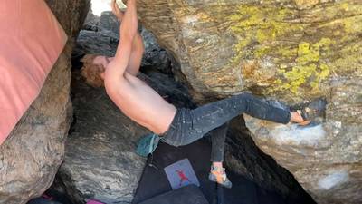 Tommy's Arete v7, Rocky Mountain National Park - Beta Video from JohnnyDJ