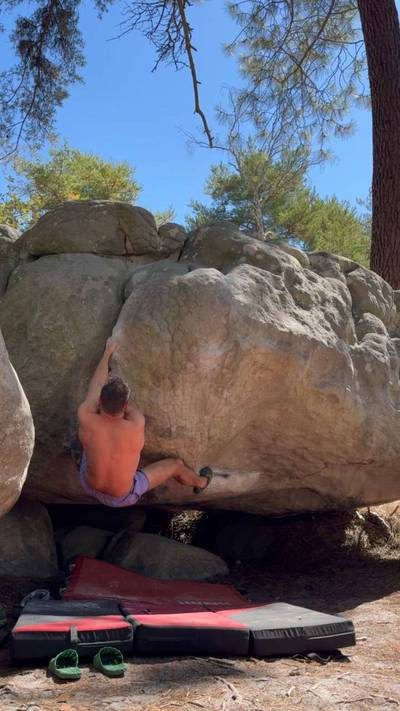 Crazy Horse v8, Fontainebleau - Beta Video from jordiclimbs