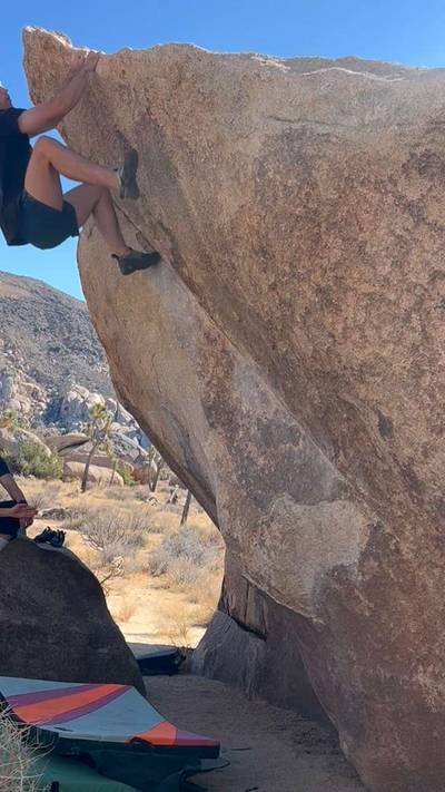 Nicole Overhang v6, Joshua Tree - Beta Video from Hanson
