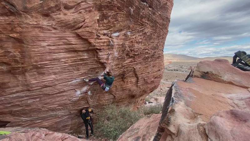 Fuck this Sport (aka Fear this Sport) 5.12b, Red Rock - Beta Video from toredwards