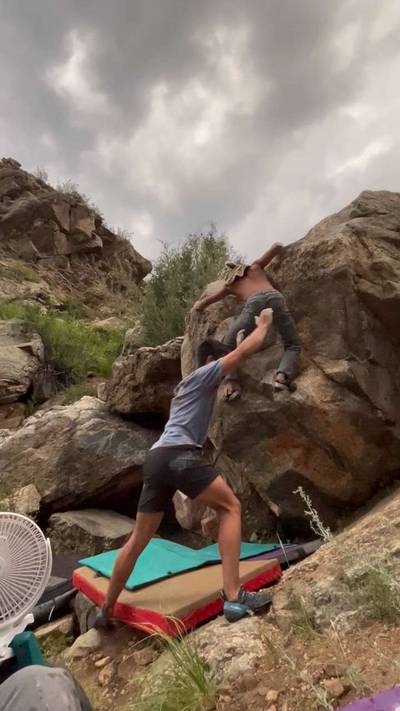 Bad Man a Yard v6, Clear Creek Canyon - Beta Video from juuh.nii