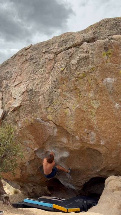 Cave Route v6, Bishop - Beta Video from AndreHagopian