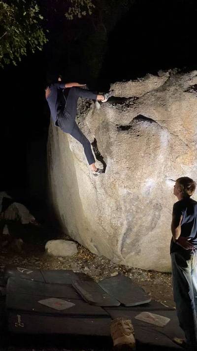 Crystal Pinch v6, Little Cottonwood Canyon - Beta Video from mydogmad