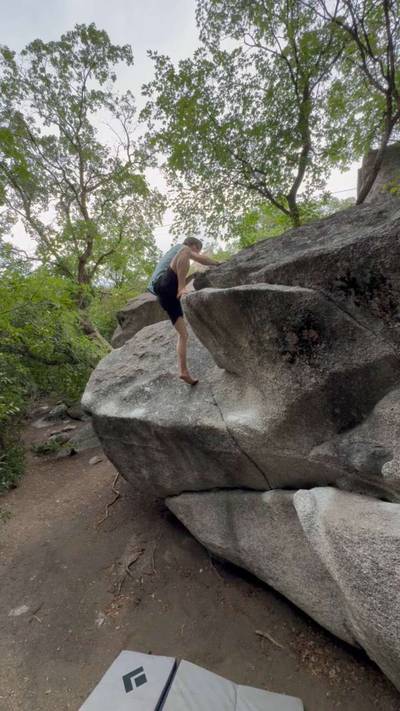 Double Dyno (AKA Dan's Problem) v2, Little Cottonwood Canyon - Beta Video from mastercheef04