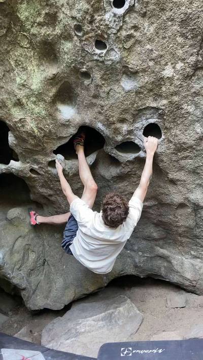 The Hueco Route v1, Leavenworth - Beta Video from jbones12