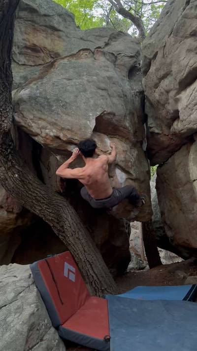 Hanging Arete v6, The Citadel - Beta Video from DynamiteJaymz