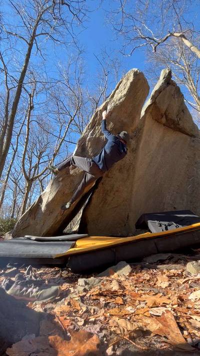 Internet Arête v3, Coopers Rock - Beta Video from Campus_Campos