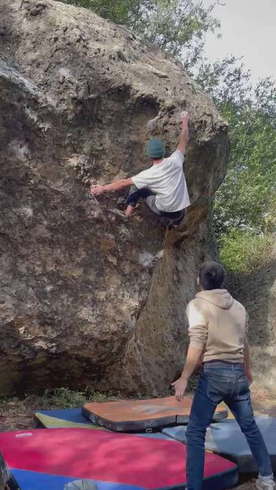 Scott's Arete v6, Berkeley - Beta Video from aybyal