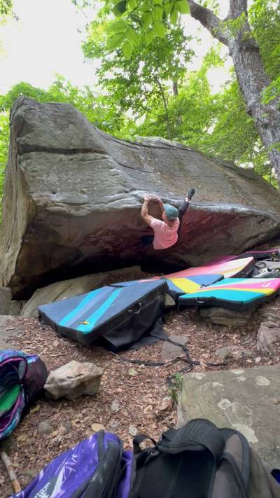 Slopers Malone v6, New River Gorge - Beta Video from RockaTanaka