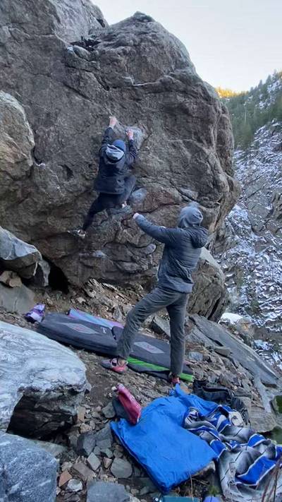 The Lurker v6, Clear Creek Canyon - Beta Video from byoon