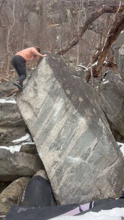 Morning Star v7, Rumbling Bald - Beta Video from griffin.climbs