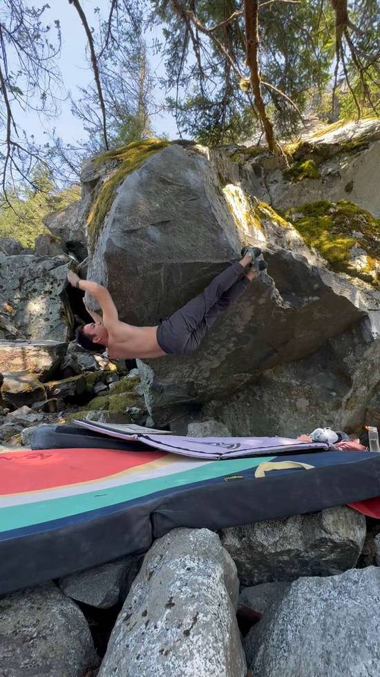 Ike v9, Squamish - Beta Video from sam.meow