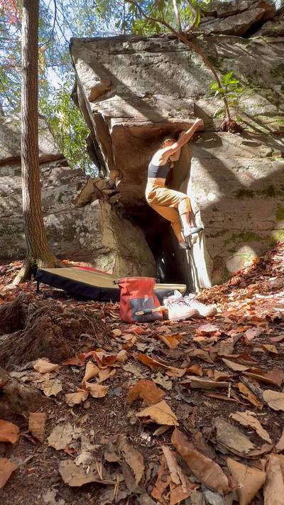 I Think I Like v1, New River Gorge - Beta Video from meg.ascends
