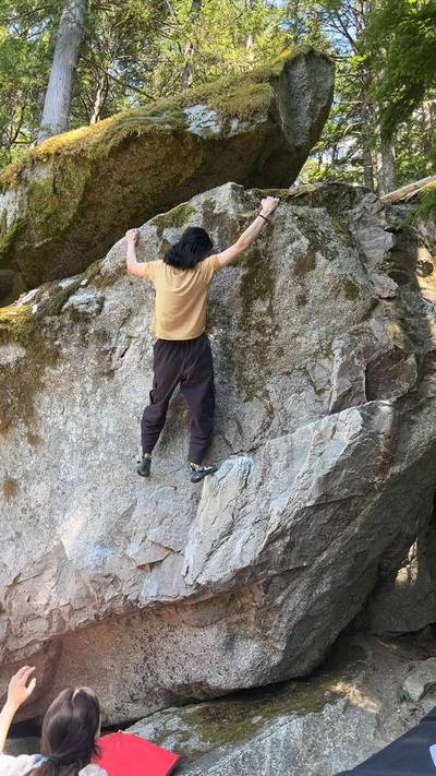 Pocket Problem v4, Squamish - Beta Video from ceefraan