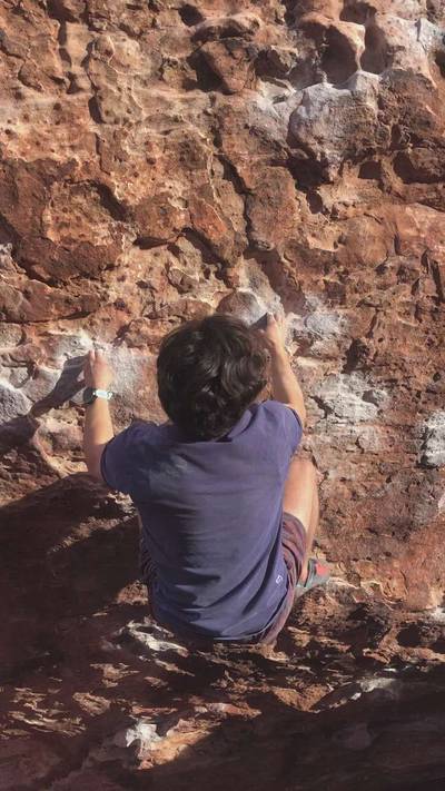 Monkey Bar Right v6, Red Rock - Beta Video from krishokr