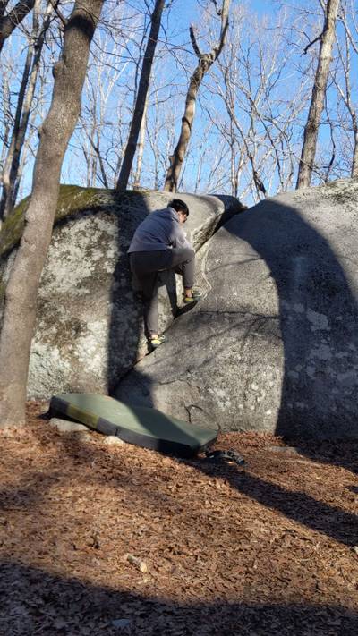 Tennis Shoe Crack vB, Boat Rock - Beta Video from SpicyTuna