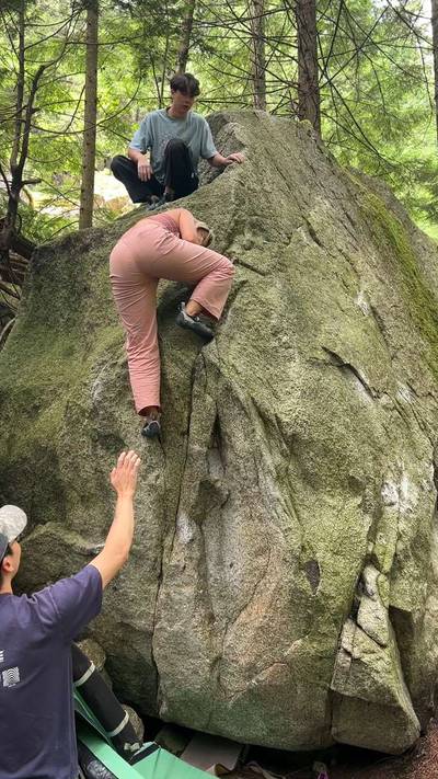 Catamite's Delight v1, Squamish - Beta Video from liftingwithlia