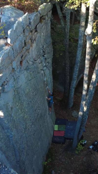 Block and Tackle v2, Stone Fort - Beta Video from MisterClimber