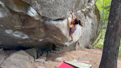 The Footless Traverse v5, Leavenworth - Beta Video from jenna_kwon
