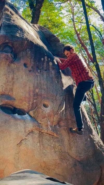 Indian Face v0, Indian Rock - Beta Video from oakbri