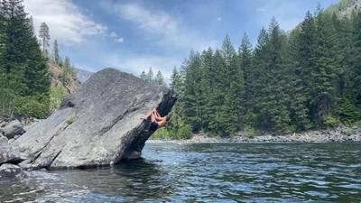Beach Arete v2, Leavenworth - Beta Video from weeniehutjunior