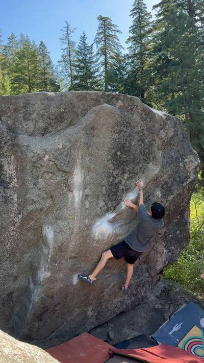 The Yosemite Highball v3, Leavenworth - Beta Video from climb_ryan