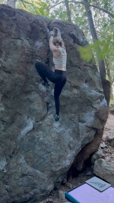 Instinct v4, Mt. Tamalpais - Beta Video from toeclimbs