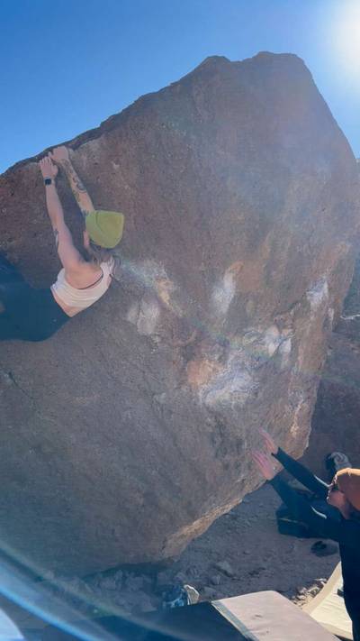 Sucker Punch v5, Bishop - Beta Video from toeclimbs