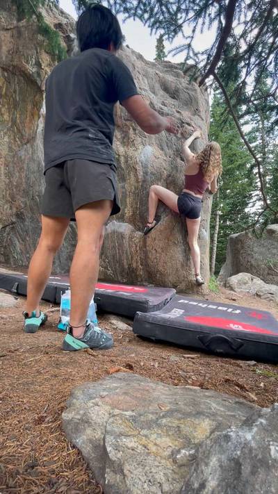 Shorty Arete v1, Guanella Pass - Beta Video from ogment