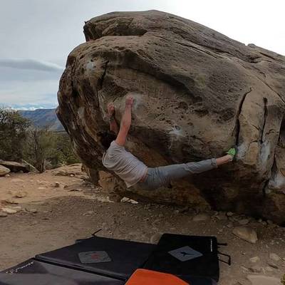 North Arête v6, Joe's Valley - Beta Video from dinsournuggets