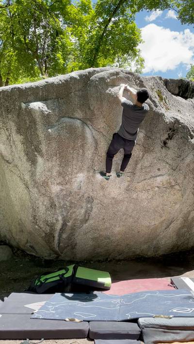 Standard Overhang v3, Little Cottonwood Canyon - Beta Video from StarkZhu