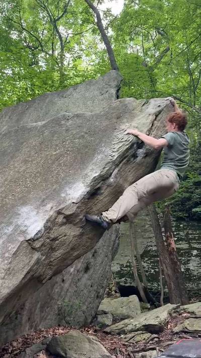 Internet Arête v3, Coopers Rock - Beta Video from Turnerk