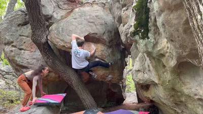 Hanging Arete v6, The Citadel - Beta Video from AidanTree