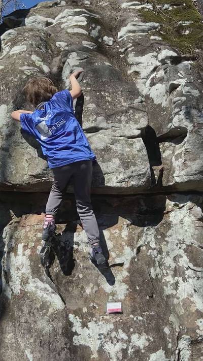 Fall Forward v1, Hospital Boulders - Beta Video from htwr