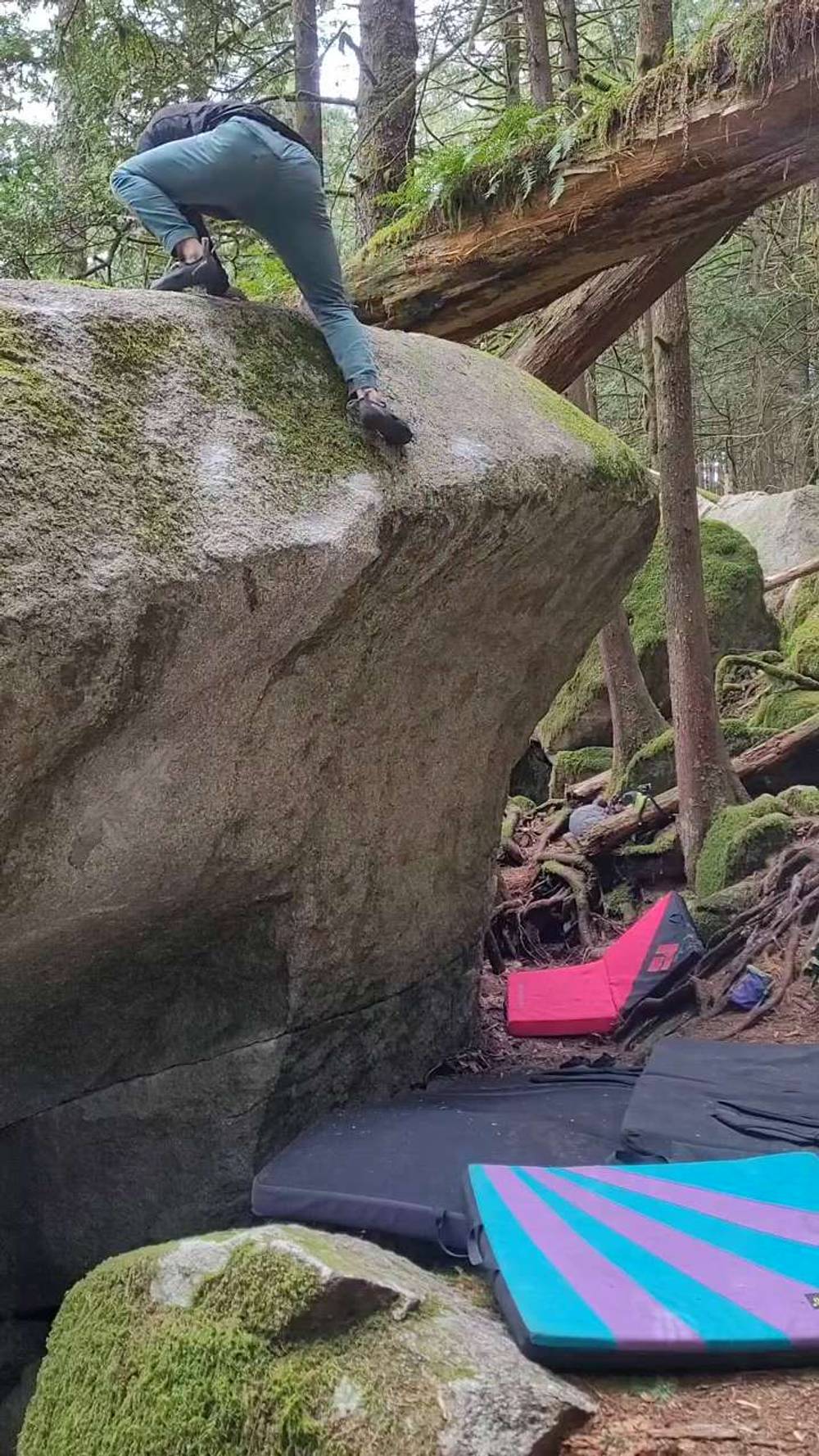 Krishna v6, Squamish - Beta Video from CarsonClimbs