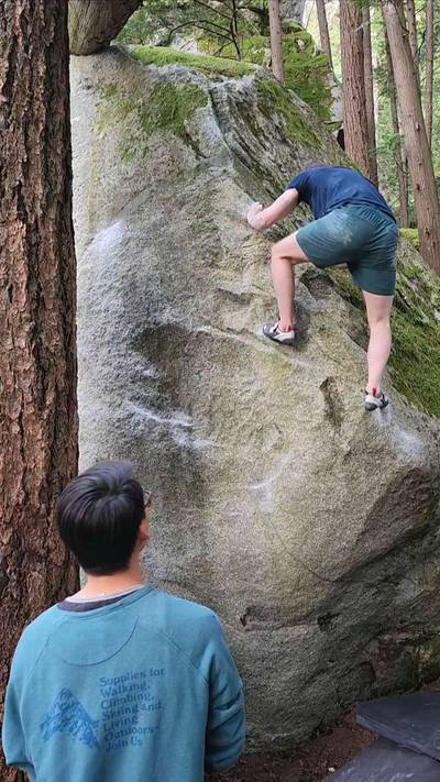 Big Stone v4, Squamish - Beta Video from CarsonClimbs