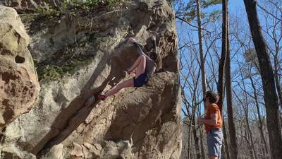 Rampart v4, Hospital Boulders - Beta Video from sarahrara