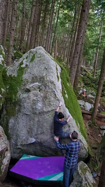 White Bread v1, Squamish - Beta Video from nicowaling