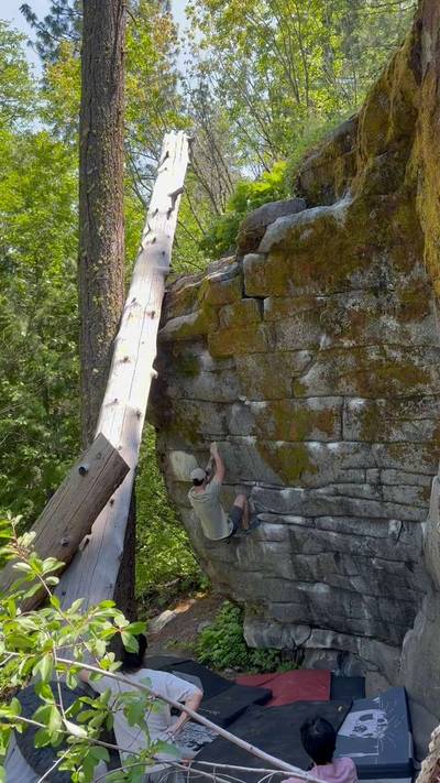 Tigerlily Left v6, Leavenworth - Beta Video from climb_ryan